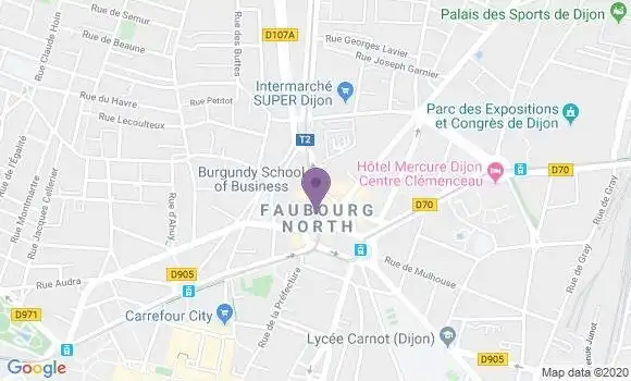 Localisation Mtre Guenot Emmanuel