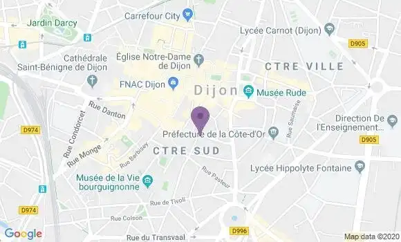 Localisation Mtre Heritier Delphine