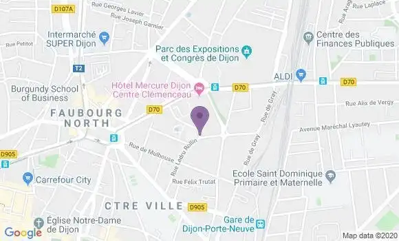 Localisation Mtre Hetier Debaure Marie Hélène