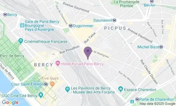 Localisation Mtre Lagrange Philippe