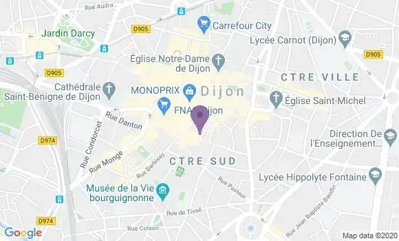 Localisation Mtre Klepping Marie Christine