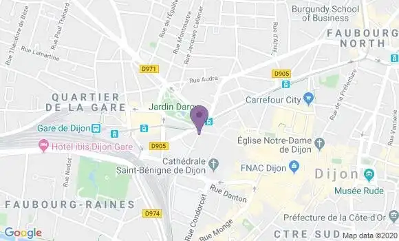 Localisation Mtre Lacour Julie