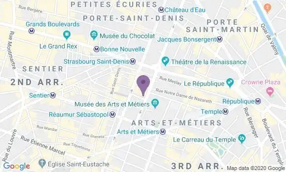Localisation Mtre Lagrue Marianne