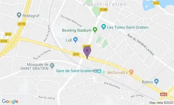 Localisation Mtre Laguzet Hélène