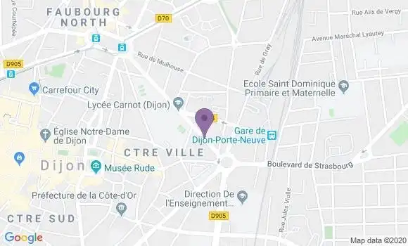 Localisation Mtre Le Bricomte François