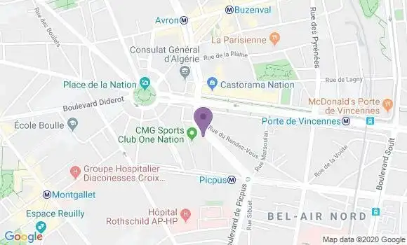 Localisation Mtre Lahmi Cédric David