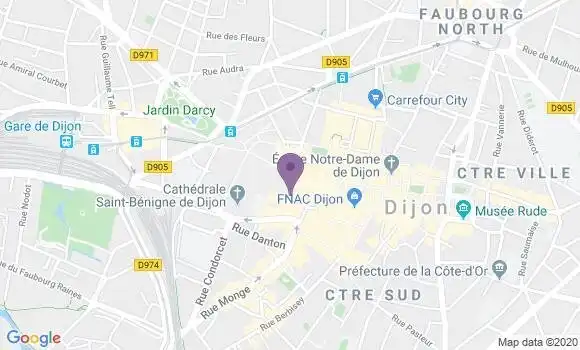 Localisation Mtre Lepert Nathalie