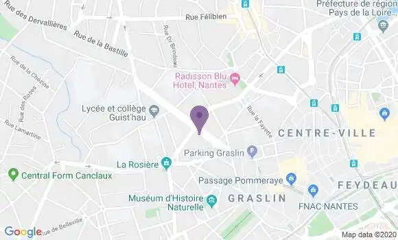Localisation Mtre Cizeron Guillaume
