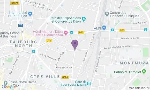 Localisation Mtre Martin Gérard