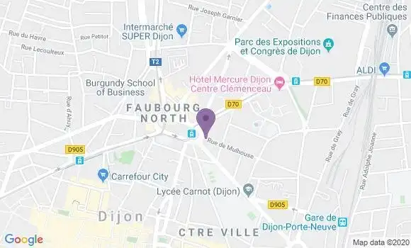 Localisation Mtre Palie Sylvie