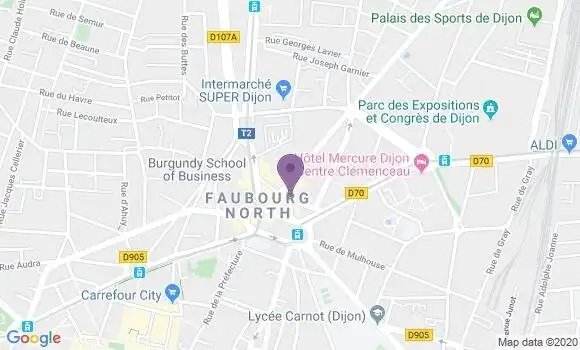 Localisation Mtre Renault Le Hir Isabelle
