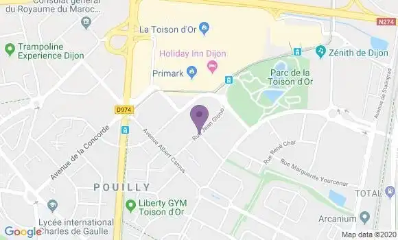 Localisation Mtre Rignault Nathalie