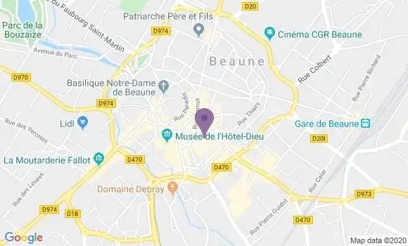 Localisation Mtre Rudloff Edith