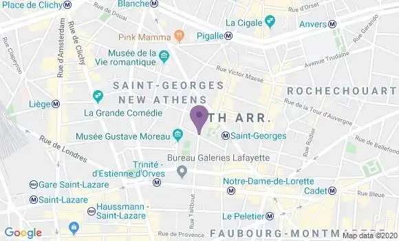 Localisation Mtre Lampin Baptiste