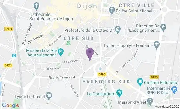 Localisation Mtre Schaffer France