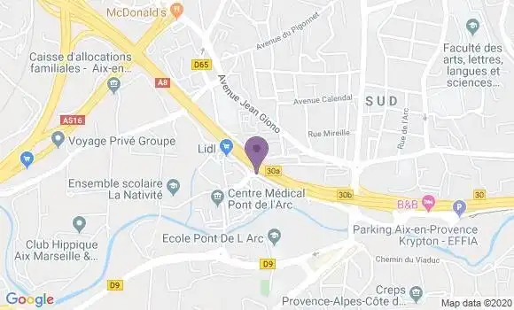 Localisation Mtre Sauvaire Patrick