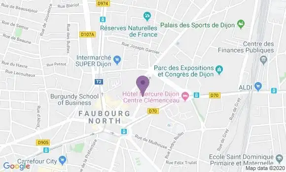 Localisation Mtre Thomas Fabienne