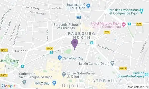 Localisation Mtre Tissier Delphine