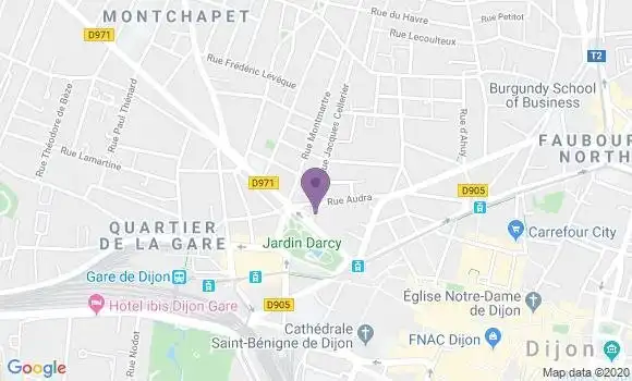 Localisation Mtre Touraille Emmanuel