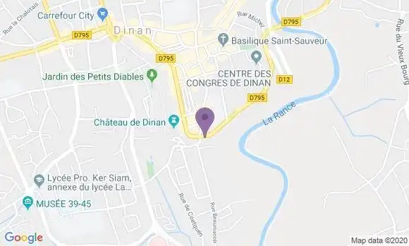 Localisation Mtre Campion Isabelle