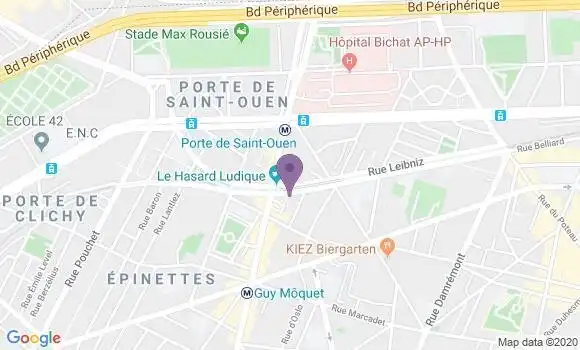Localisation Mtre Langa Michel