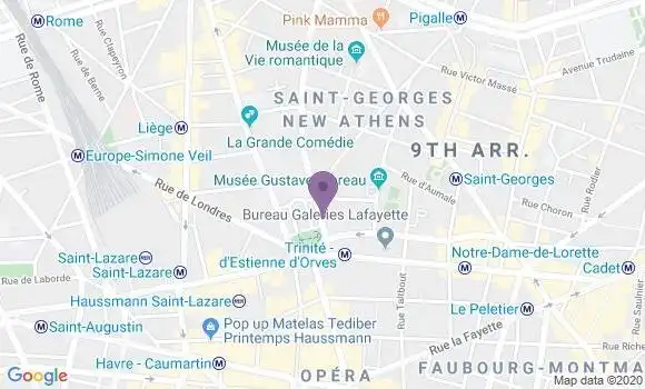 Localisation Mtre Langlet Virginie
