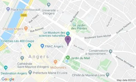 Localisation Mtre Langlois Philippe