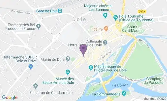 Localisation Mtre Cathelin Florence
