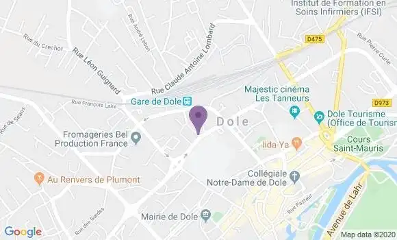 Localisation Mtre Lutz Alber Nadine