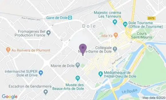 Localisation Mtre Nicpon Isabelle