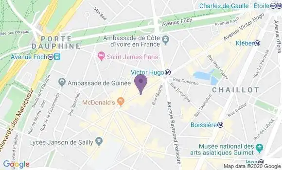 Localisation Mtre Lanty Caroline