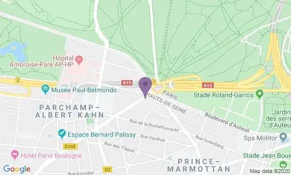 Localisation Mtre Lapidus Charlotte
