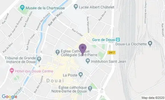 Localisation Mtre Bony Nadia