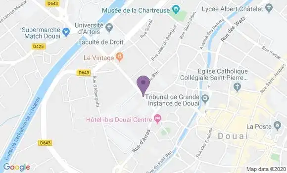 Localisation Mtre Denis Maxence