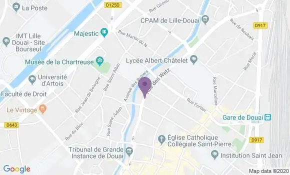 Localisation Mtre Dubois Frank