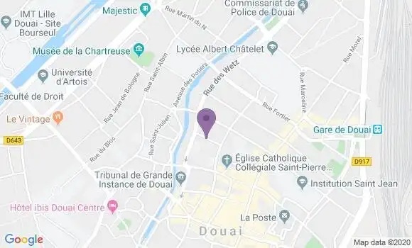 Localisation Mtre Fremiot Betscher Caroline