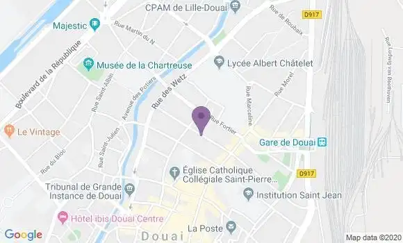 Localisation Mtre Lambert Lilia