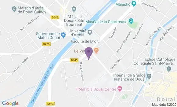 Localisation Mtre Lausin Véronique