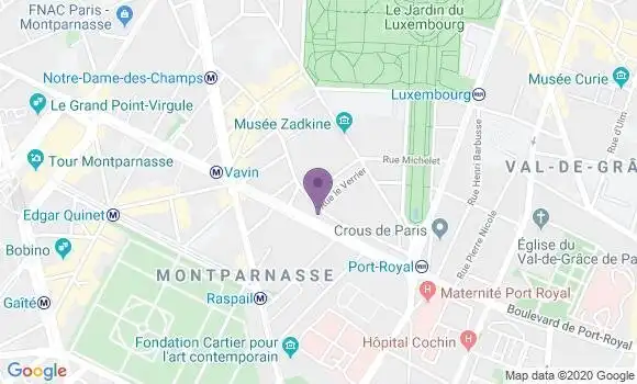 Localisation Mtre Laroche Cyril
