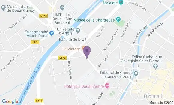 Localisation Mtre Rembarz Martine