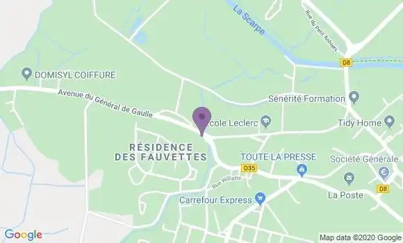 Localisation Mtre Wacongne Mathilde