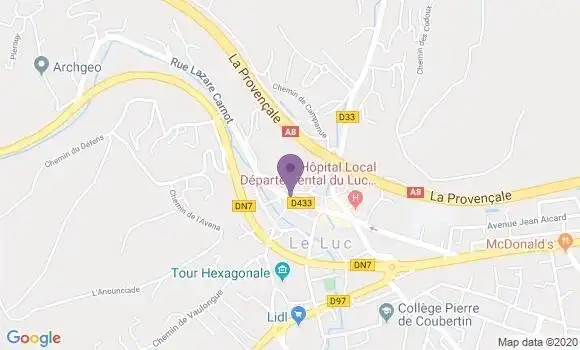 Localisation Mtre Apicella Anne Laure