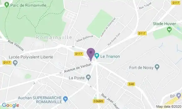 Localisation Mtre Lassalle Anne