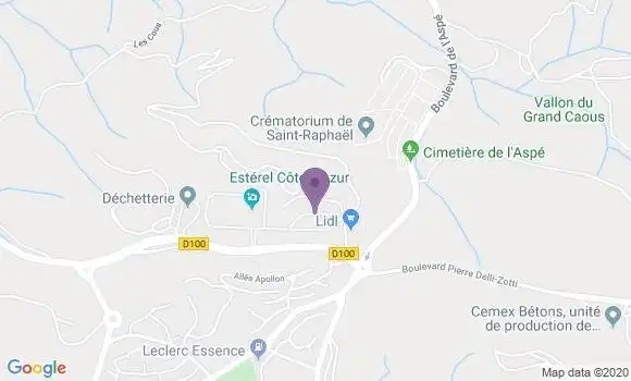 Localisation Mtre De Tricaud Eric