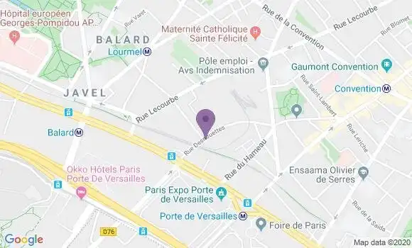 Localisation Mtre Laurent Christian