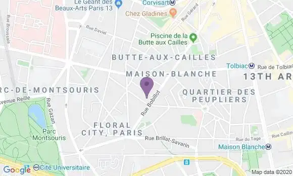 Localisation Mtre Lauret Olivia Paule