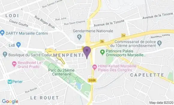 Localisation Mtre Gaio Hélène