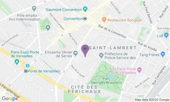 Localisation Mtre Lautredou Martine