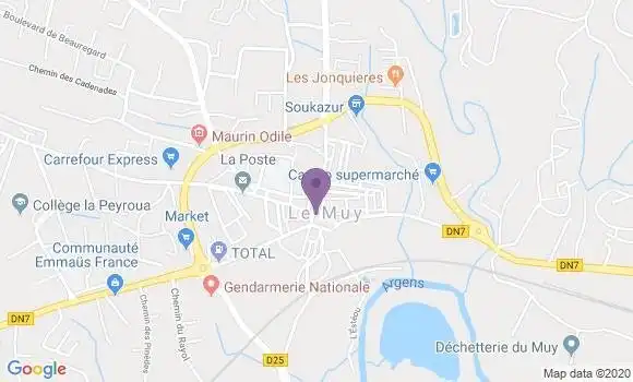 Localisation Mtre Michalet Flandin Evelyne