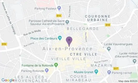 Localisation Mtre Therond Virginie